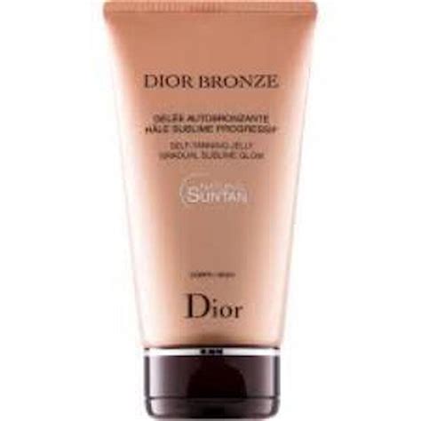 dior bronze self tanning jelly body